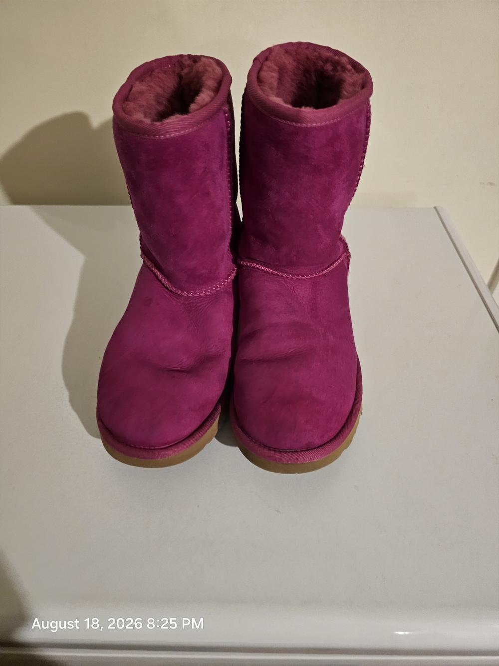 UGG Mid-Calf Boots in Bright Magenta